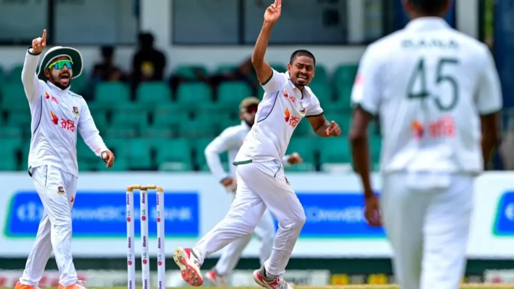 তাইজুলের ঘূর্ণিতে ফিরল আশা, তবে লিডে এগিয়ে শ্রীলঙ্কা