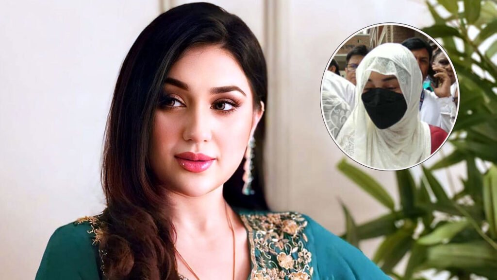 মুখ লুকিয়ে আদালতে যাওয়ার কারণ জানালেন অপু বিশ্বাস