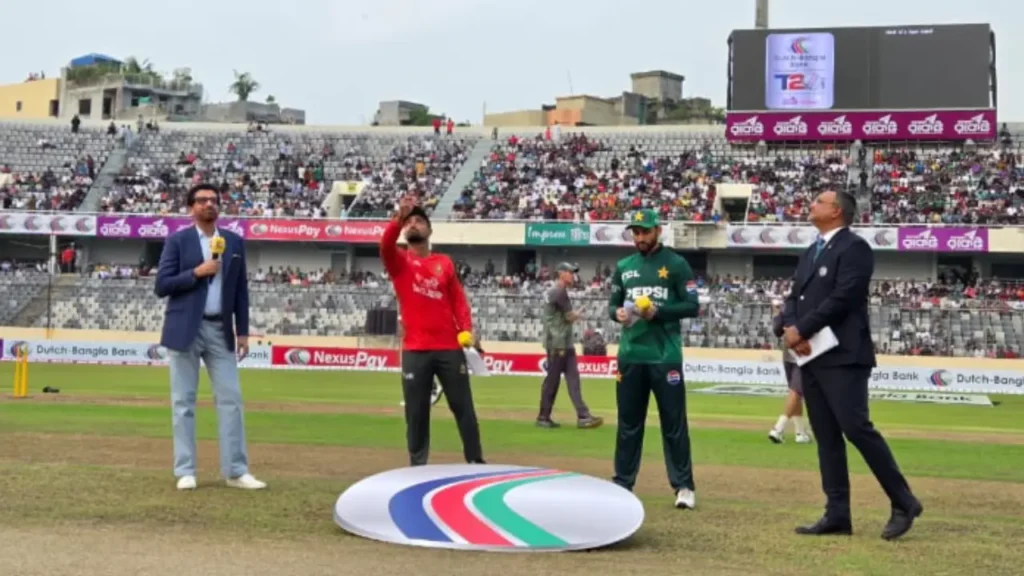সিরিজ জয়ের ম্যাচে টস হেরে ব্যাটিংয়ে বাংলাদেশ সিরিজ জয়ের ম্যাচে টস হেরে ব্যাটিংয়ে বাংলাদেশ