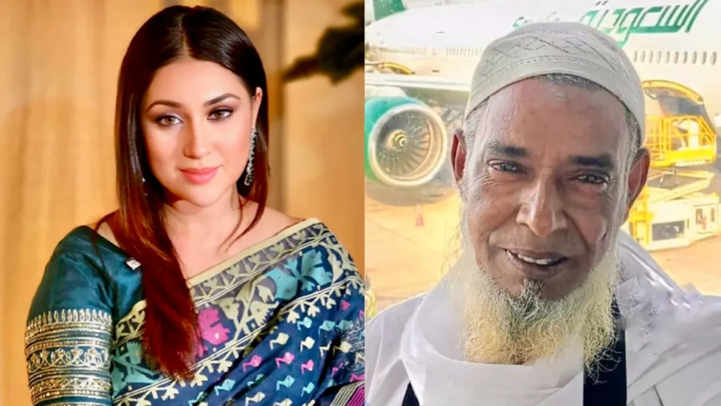সেই গরু বিক্রেতাকে ওমরাহ পালনে পাঠালেন অপু বিশ্বাস