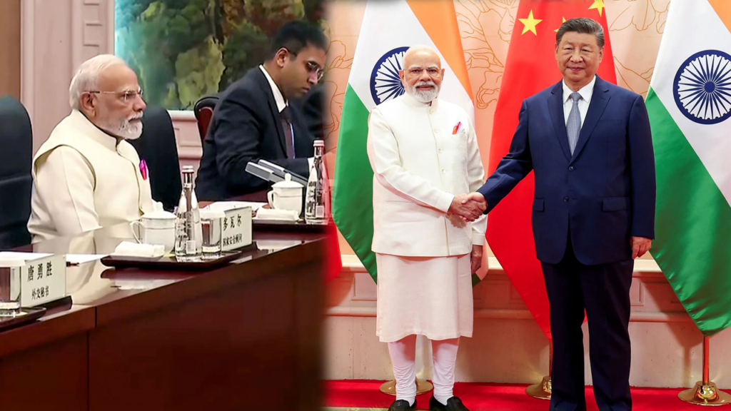 এক মঞ্চে মোদি-শি, জমে উঠছে বৈরী দুই প্রতিবেশীর কূটনীতি