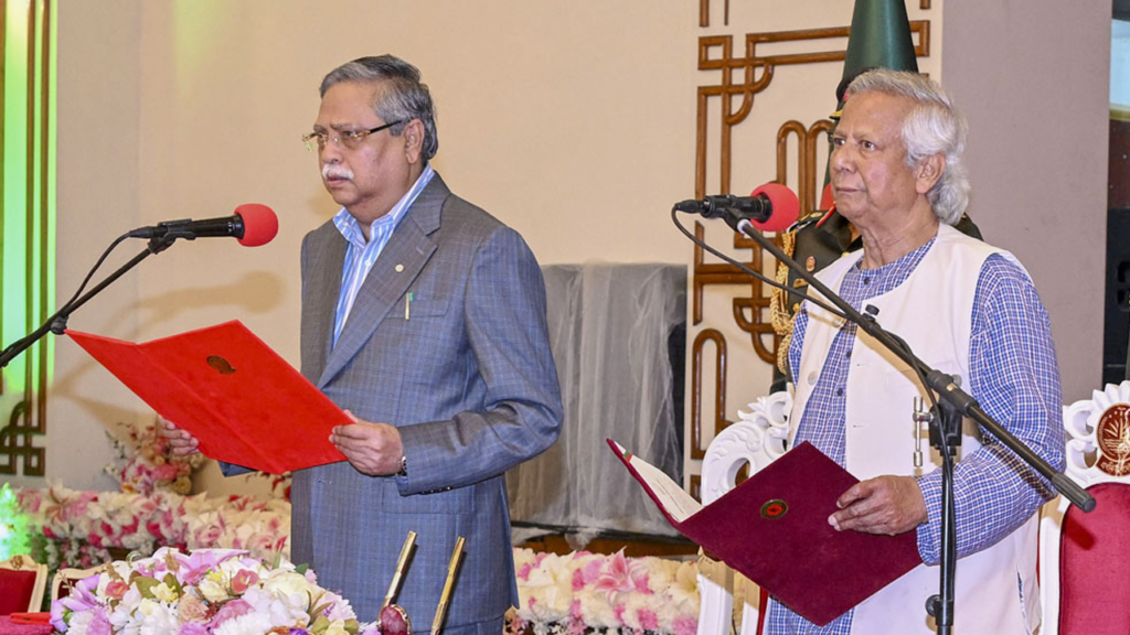 অন্তর্বর্তী সরকারের এক বছর পূর্তি আজ