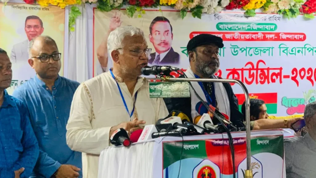 কোনো অজুহাতেই নির্বাচন পেছানো যাবে না : ডা. জাহিদ