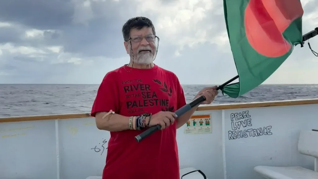 ইসরায়েলি বাহিনীর হাতে আটক শহিদুল আলম ইসরায়েলি বাহিনীর হাতে আটক শহিদুল আলম