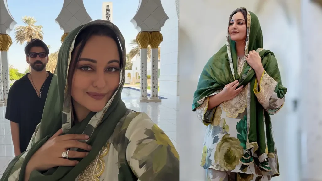 মসজিদে গিয়ে বিপাকে সোনাক্ষী