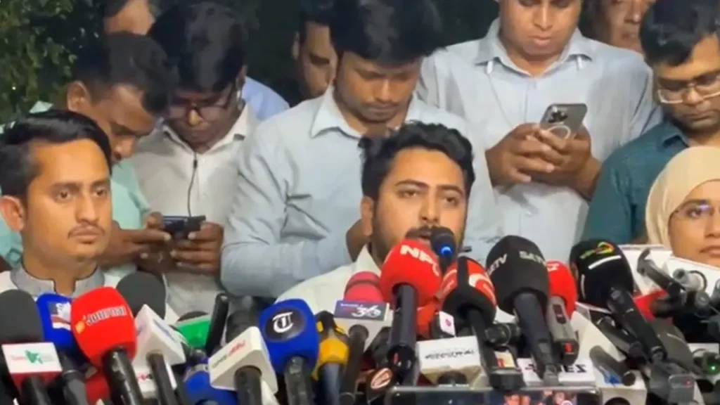 জুলাই সনদ স্বাক্ষরের বিষয়ে সিদ্ধান্ত জানালেন নাহিদ