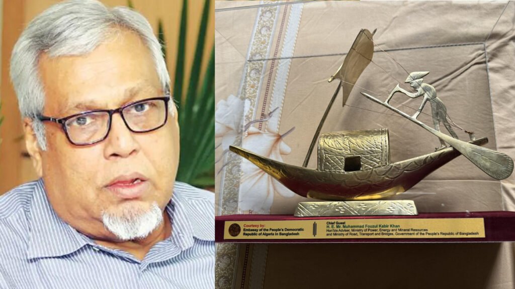 উপহারের সেই নৌকা তোষাখানায় জমা দিলেন সড়ক উপদেষ্টা