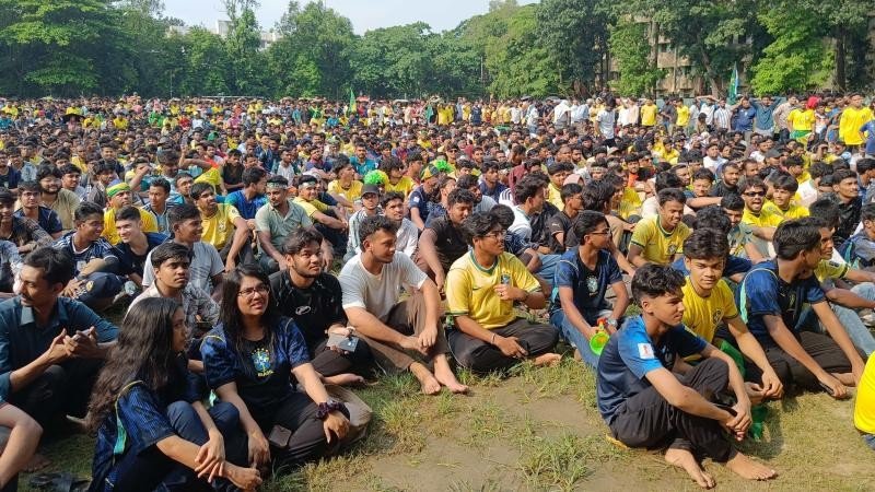 হাইতির বিপক্ষে ব্রাজিলের দাপুটে জয়, ঢাবিতে উচ্ছ্বাসের ঢেউ