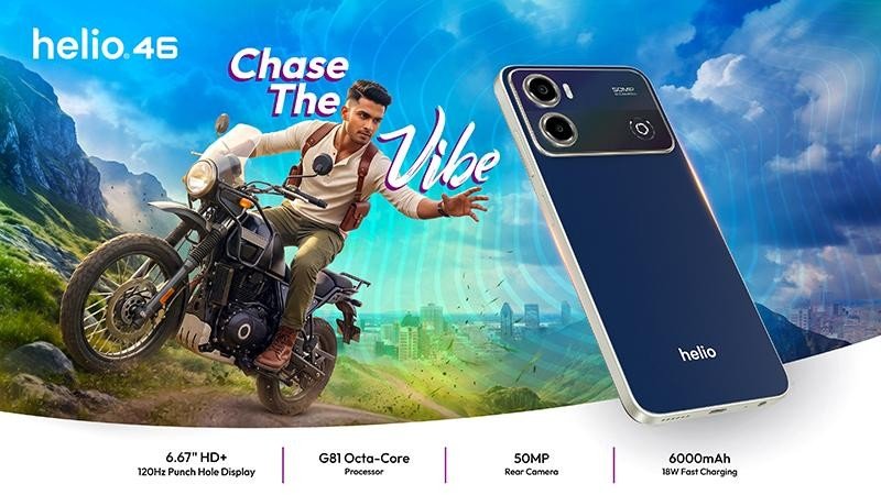 হেলিও স্মার্টফোনের নতুন সেনসেশন, হেলিও ৪৬