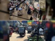 আধা ঘণ্টায় দখলমুক্ত ফুটপাত, দেড় ঘণ্টা পরই আবার বসছে দোকানপাট