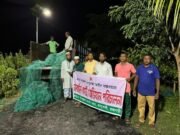 কালুখালীতে অবৈধ জাল কারখানায় অভিযান, সাড়ে ৬ লাখ টাকার জাল জব্দ