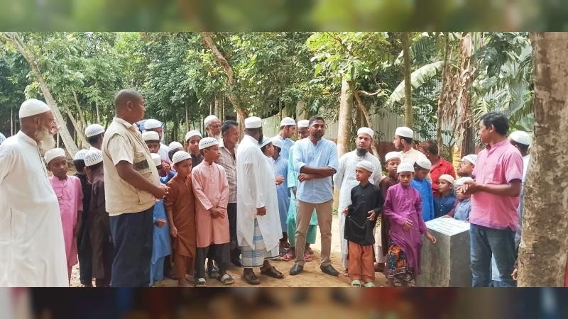 নড়াইল ইউনিয়নে ৯০০ ফুট ফ্ল্যাট সলিং রাস্তার উদ্বোধন