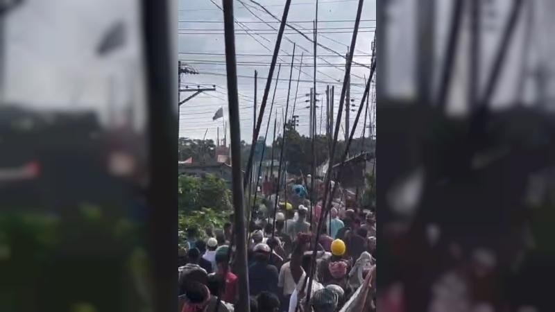 ভাঙ্গায় ২ ইউনিয়নের বাসিন্দাদের মধ্যে সংঘর্ষ, পুলিশসহ আহত অর্ধশতাধিক