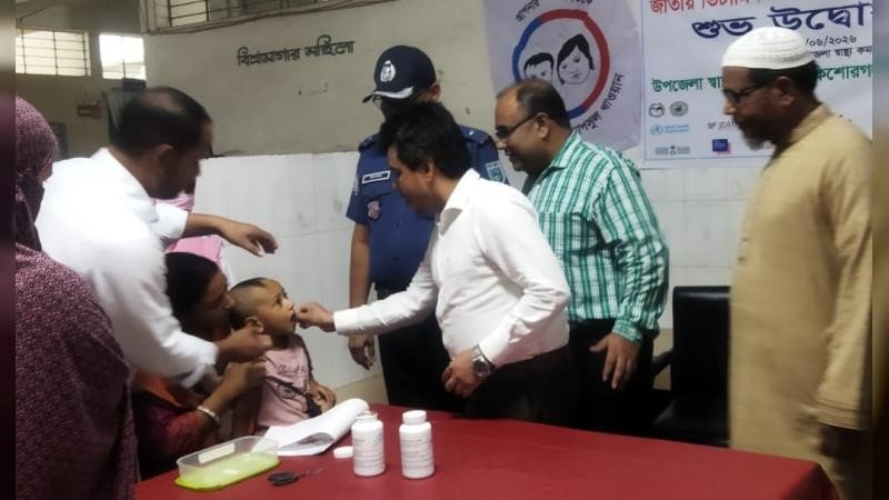 নীলফামারীতে ৪২ হাজার শিশু পাচ্ছে ভিটামিন ‘এ’ ক্যাপসুল