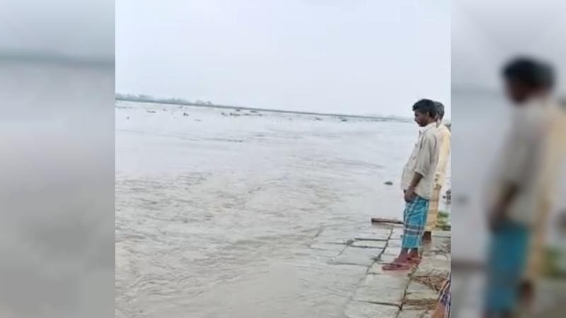 ভূরুঙ্গামারীতে দুধকুমার নদের পানি বিপদসীমার কাছাকাছি, নিম্নাঞ্চল প্লাবিত হওয়ার আশঙ্কা