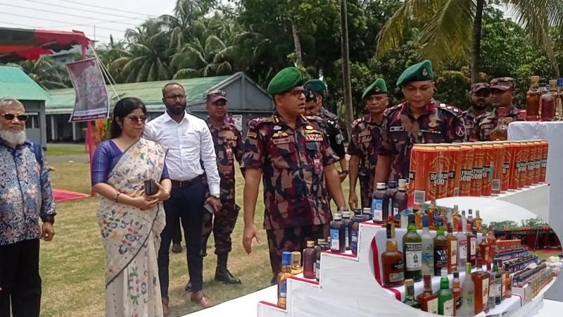 সাতক্ষীরায় ১৬ মাসে জব্দ ১২৬ কোটি টাকার চোরাচালানি পণ্য