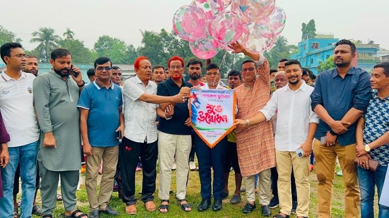 শেরপুরে আন্তঃইউনিয়ন অনূর্ধ্ব-১৯ গোল্ডকাপ ফুটবল টুর্নামেন্টের উদ্বোধন