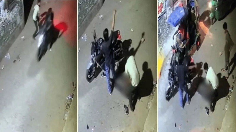 চলন্ত মোটরসাইকেলে ইটের আঘাতে আহত সেই তরুণের মৃত্যু