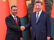 শি জিনপিংয়ের সঙ্গে বৈঠকে প্রধানমন্ত্রী