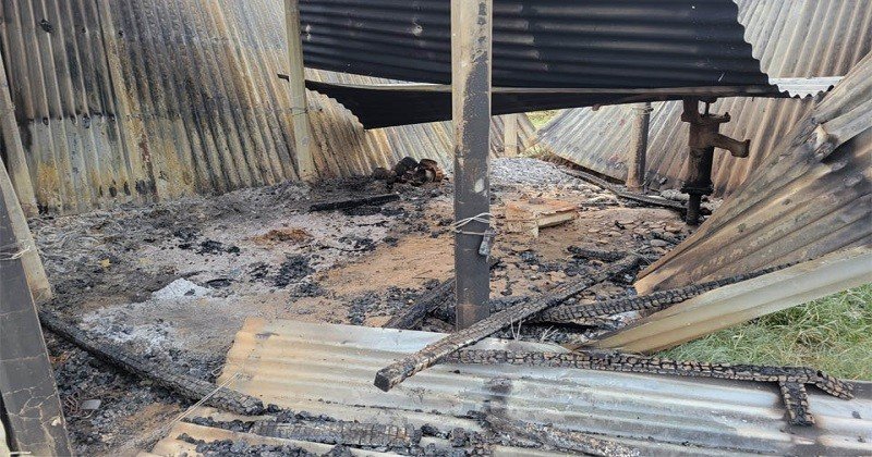 শেরপুরে নার্সারিতে আগুন ও ভাঙচুর, ক্ষয়ক্ষতি লক্ষাধিক!
