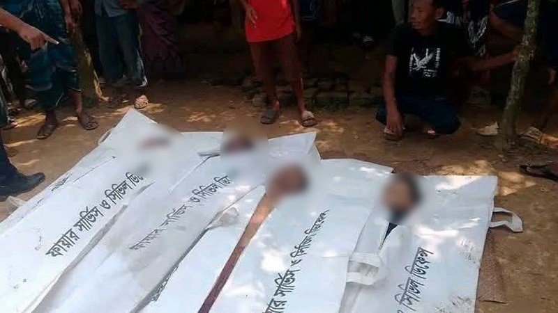 ছাগল ছানা তুলতে গিয়ে প্রাণ গেল বাবা-ছেলেসহ ৪ জনের