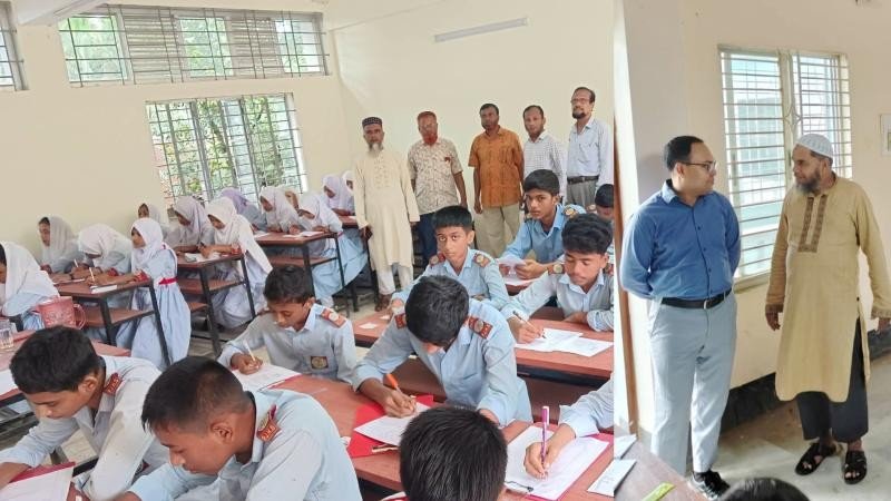 এইচএসসি পরীক্ষার প্রথম দিনে বুড়িচংয়ে অনুপস্থিত ৬৯ পরীক্ষার্থী
