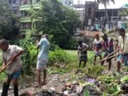 কিশোরগঞ্জে সরকারি পুকুর পরিষ্কারের উদ্যোগ, পরিদর্শনে জেলা প্রশাসক