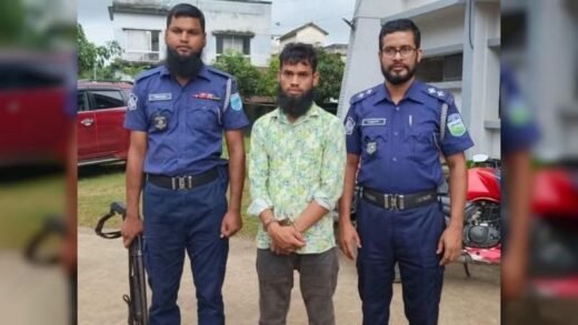 হালুয়াঘাটে ২০ লাখ টাকার নিষিদ্ধ জাল পুড়িয়ে ধ্বংস, একজনের কারাদণ্ড