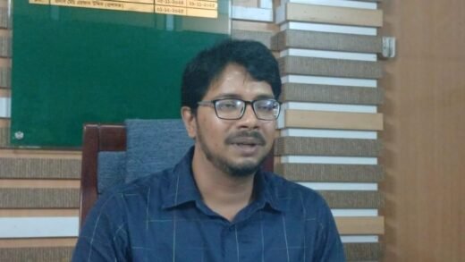 ডিসি গোল্ডকাপ ফুটবল টুর্নামেন্ট উপলক্ষে ইউএনও'র প্রেস ব্রিফিং