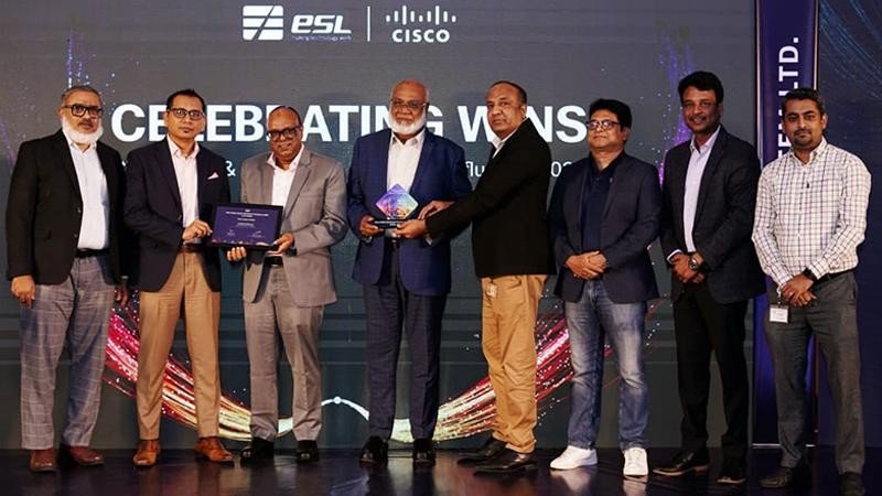 সিসকোর পার্টনার অব দ্য ইয়ার সম্মাননা পেল ‘ইএসএল’