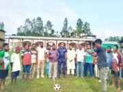 নালিতাবাড়ীতে মাদক বিরোধী ফুটবল টুর্নামেন্ট উদ্বোধন