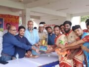 কিশোরগঞ্জে “মাদককে না বলি” প্রীতি ফুটবল ম্যাচ