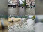 যশোরে টানা বৃষ্টিপাতে জলাবদ্ধতা: চরম ভোগান্তি