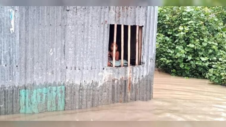 ভোলার মনপুরায় পানিবন্দী ২০ হাজার মানুষ