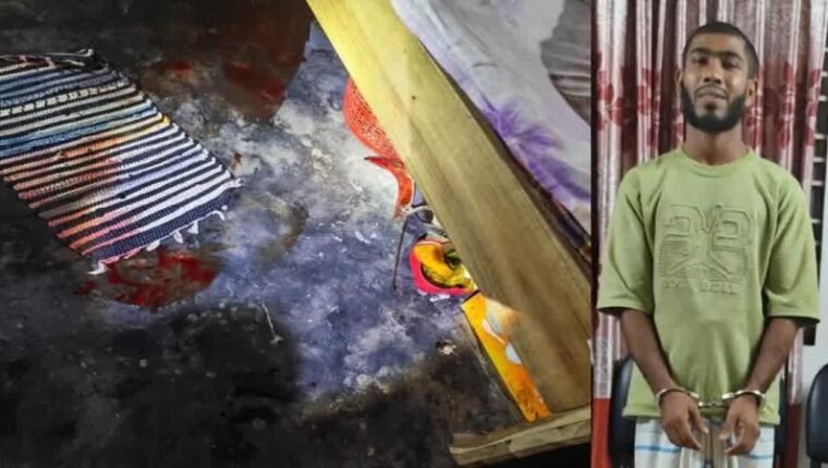 বুড়িচংয়ে স্ত্রীকে গলা কেটে থানায় গিয়ে স্বামীর আত্মসমর্পণ