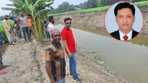 সালথায় খাল খনন শেষে সরকারি কোষাগারে ৭৩ লাখ টাকা ফেরত দিলেন ইউএনও 