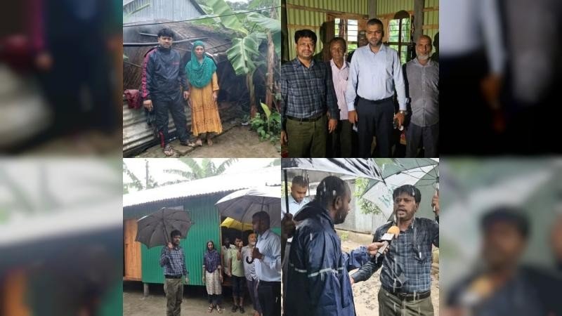কালুখালীতে অসহায় শিল্পীর পরিবারের পাশে প্রশাসন ও বেসরকারি সংস্থা
