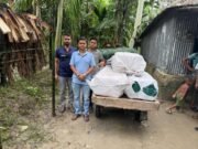 ভূরুঙ্গামারীতে তিন হাজার মিটার নিষিদ্ধ চায়না দুয়ারি জাল জব্দ
