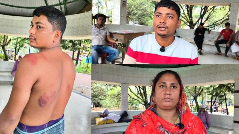 বুড়িচংয়ে প্রবাসী যুবককে বাড়ি থেকে ডেকে নিয়ে বেধড়ক মারধর; বিচার চাইলেন মা