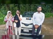 স্বরাষ্ট্র মন্ত্রণালয়ের স্টিকার লাগিয়ে ইয়াবা পাচারের চেষ্টা, ৬ হাজার ইয়াবাসহ আটক ৩