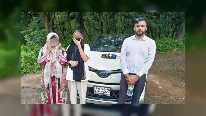 স্বরাষ্ট্র মন্ত্রণালয়ের স্টিকার লাগিয়ে ইয়াবা পাচারের চেষ্টা, ৬ হাজার ইয়াবাসহ আটক ৩