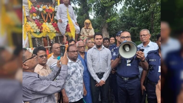 পাংশায় শ্রী শ্রী জগন্নাথ দেবের রথযাত্রা উৎসব শুরু