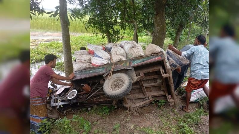 কালুখালীতে সড়ক দুর্ঘটনায় প্রাণ গেল কৃষকের