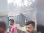 ভালুকায় মাদক ব্যবসার অভিযোগে মা-ছেলে আটক, এলাকাবাসী ক্ষোভে দিলো আগুন