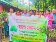 হালুয়াঘাটে দেমিসা খ্রিস্টান কো-অপারেটিভ ক্রেডিটে ইউনিয়নের বৃক্ষরোপণ অভিযান