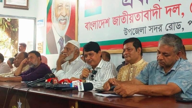 পলাশে বিএনপিকে নিয়ে মিথ্যা তথ্য প্রচারের অভিযোগ, সংবাদ সম্মেলনে উপজেলা বিএনপি