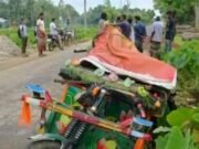 নালিতাবাড়ীতে সড়ক দুর্ঘটনায় অটোরিকশা চালকসহ দুইজন নিহত