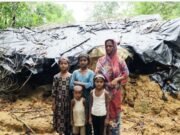কালো পলিথিনের আড়ালে আটজন মানুষের বেঁচে থাকার গল্প