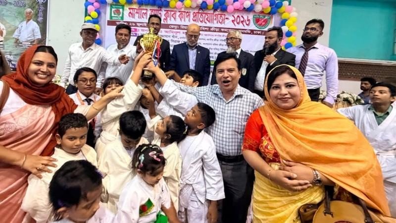 স্মার্ট কিডস ইন্টারন্যাশনাল স্কুলে মার্শাল আর্ট প্রতিযোগিতা অনুষ্ঠিত