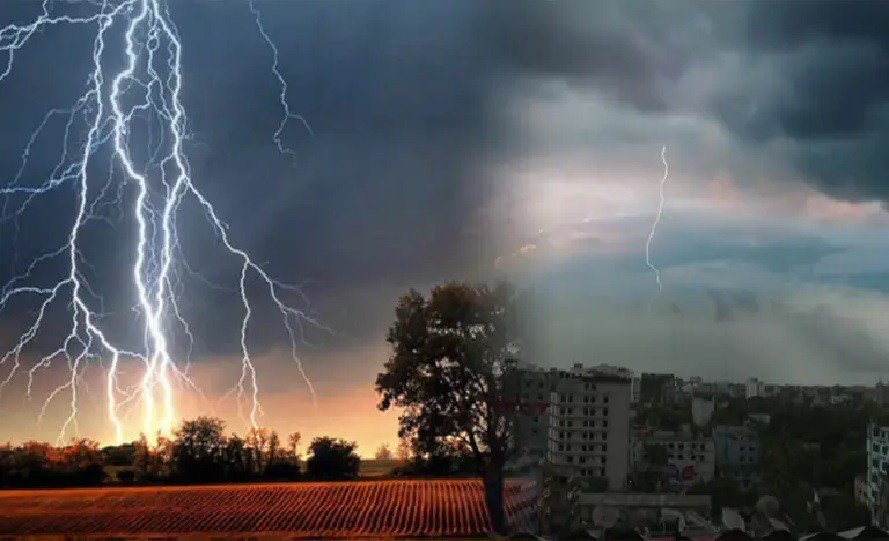 ৫ জেলায় দুপুরের মধ্যে ঝড়-বৃষ্টির সতর্কতা